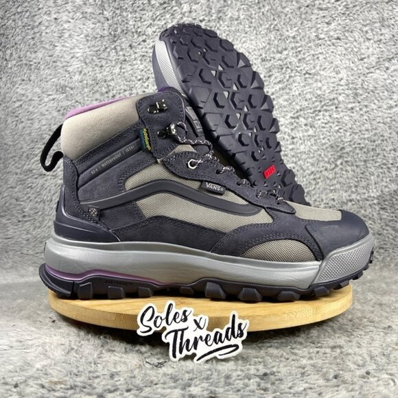 Vans MTE Crestline Waterproof Boot Size 10 Men Dark Grey Purple main image 6